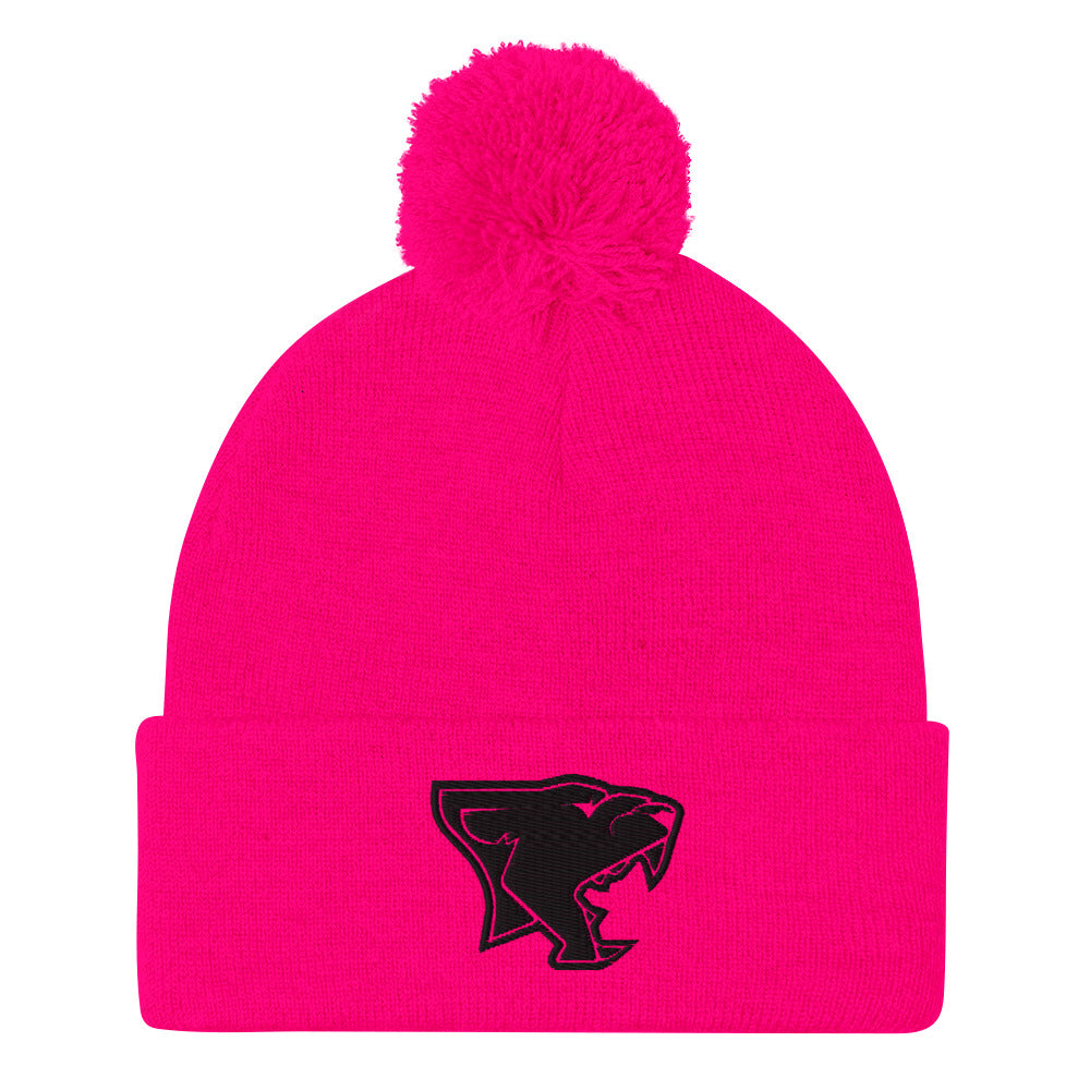 Wildcats OG Black Pom-Pom Beanie