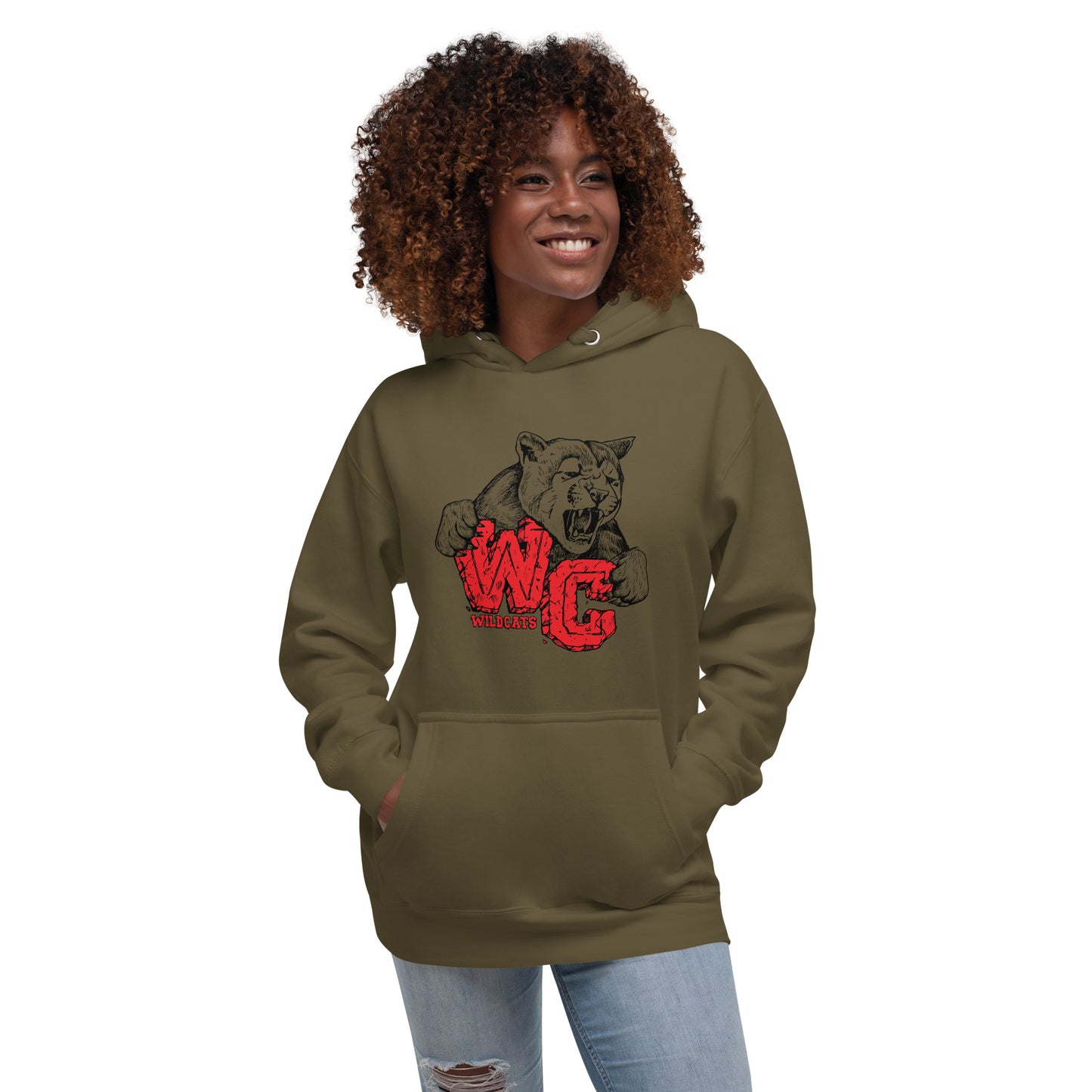 Wildcats Stone Red Hoodie