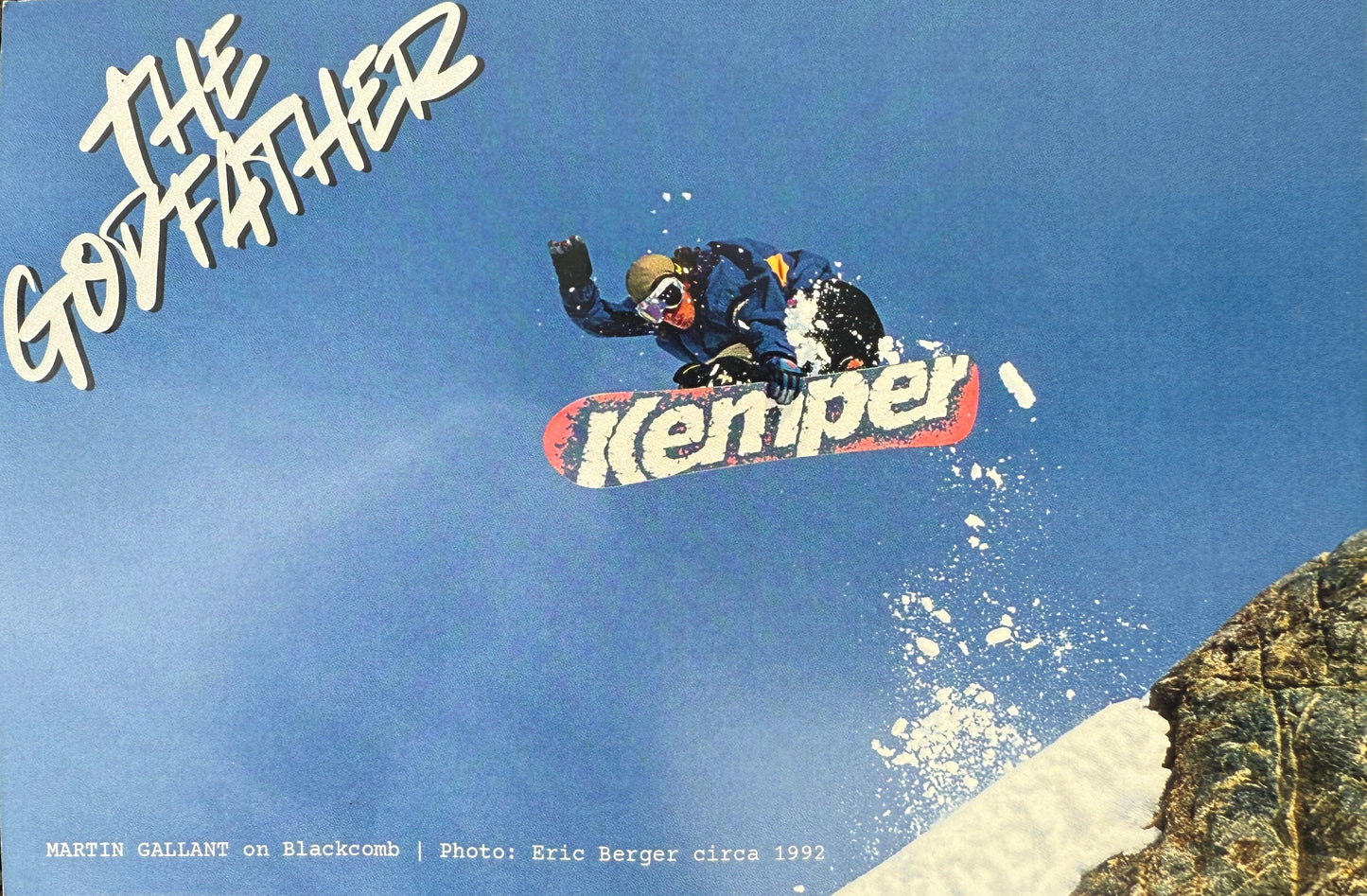 Da Godfather Postcard