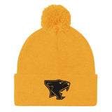 Wildcats OG Black Pom-Pom Beanie