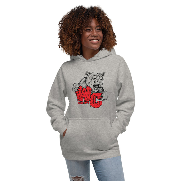 Wildcats Stone Red Hoodie