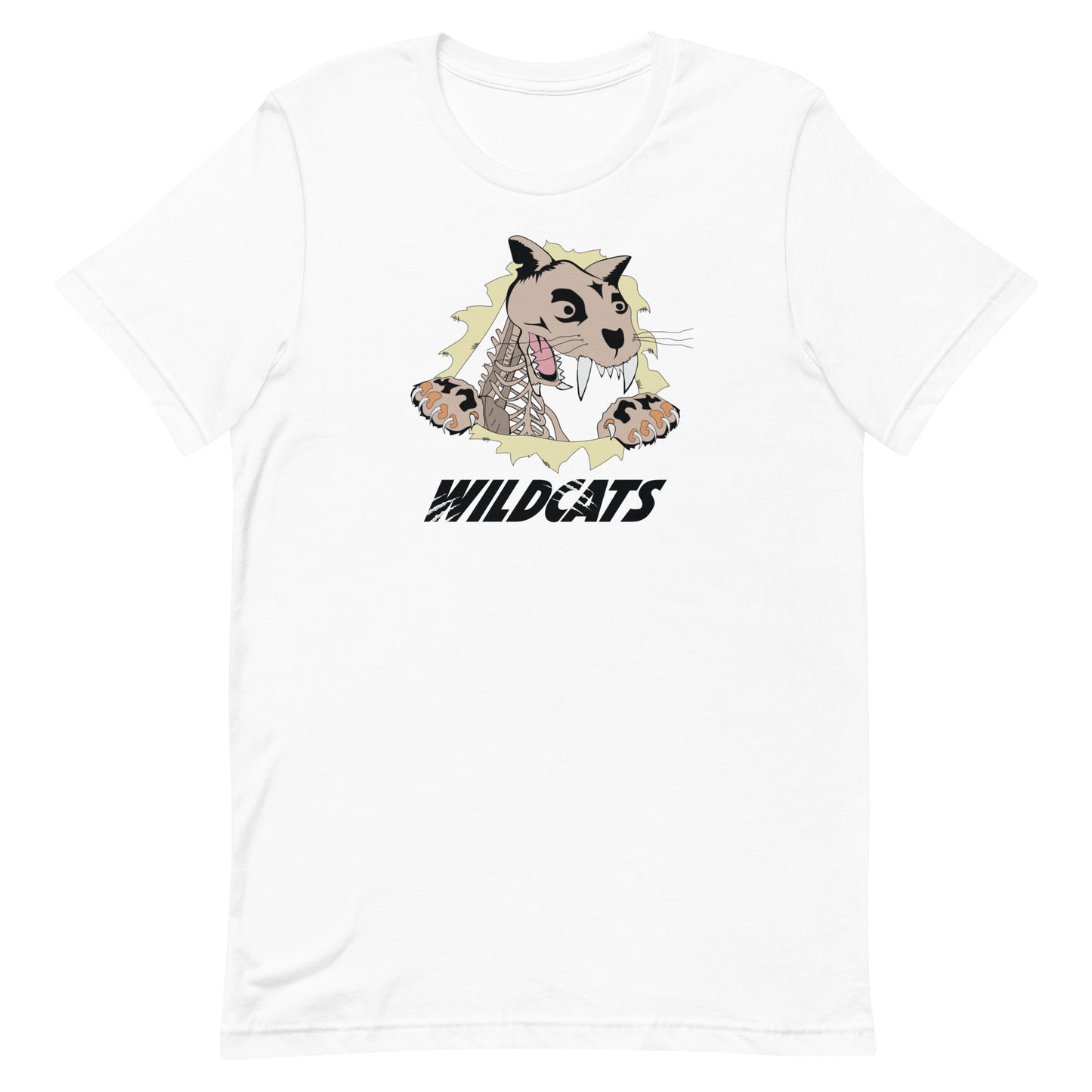 Wildcats Bones Black T-Shirt